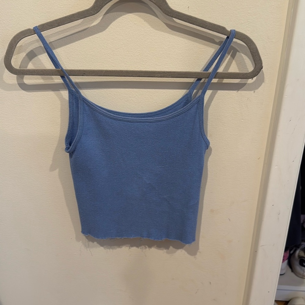 Vibrant Blue Brandy Tank